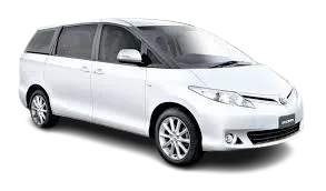 8-seater mini van (Toyota Previa MPV Class) hire Dubai 8-seater mini van (Toyota Previa MPV Class) rental in Dubai with professional chauffeur